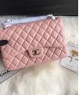Сумка Jumbo Classic Lambskin Bag Pink